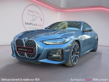 Bmw serie 4 coupe g22 420d xdrive 190 ch bva8 finition m sport / toutes options / garantie 1 ans occasion réunion ville st...