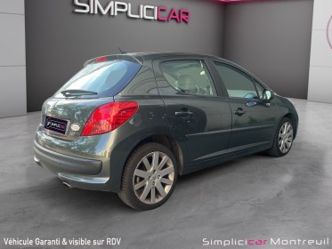 Peugeot 207 1.6 vti 16v 120ch féline a occasion montreuil (porte de vincennes)(75) simplicicar simplicibike france