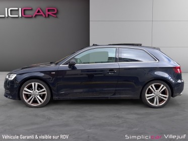 Audi a3 a3 2.0 tdi 150 s line s tronic 6 entretien audi toit ouvrant sièges chauffants radar de recul garantie 12 mois...