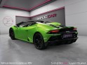Lamborghini huracan v10 lp 640 evo spyder - garantie constructeur jusqu'en 12/28 - malus payé occasion simplicicar lyon...