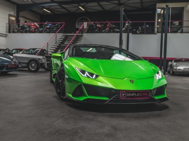 Lamborghini huracan v10 lp 640 evo spyder - garantie constructeur jusqu'en 12/28 - malus payé occasion simplicicar lyon...
