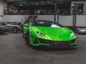 Lamborghini huracan v10 lp 640 evo spyder - garantie constructeur jusqu'en 12/28 - malus payé occasion simplicicar lyon...