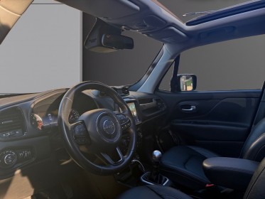 Jeep renegade 1.4 i multiair 140 ch brooklyn limited toit ouvrant, carplay, sièges cuir entretien jeep garantie 12 mois...