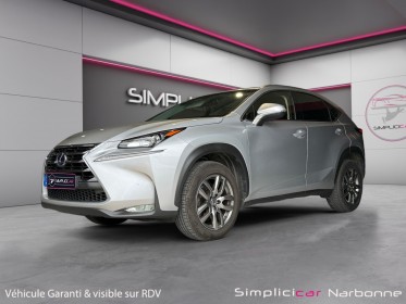 Lexus nx nx 300h 4wd luxe e-cvt  attelage régulateur de vitesse clim garantie 12 mois occasion simplicicar narbonne...