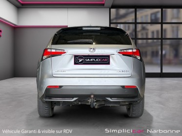Lexus nx nx 300h 4wd luxe e-cvt  attelage régulateur de vitesse clim garantie 12 mois occasion simplicicar narbonne...