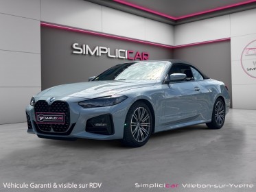Bmw serie 4 cabriolet g23 420d 190 ch bva8 m sport pack carbone etat neuf garantie 12 mois occasion simplicicar...