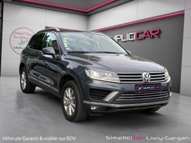 Volkswagen touareg 3.0 v6 tdi 204 bmt tiptronic 8 4motion carat occasion simplicicar livry gargan simplicicar simplicibike...