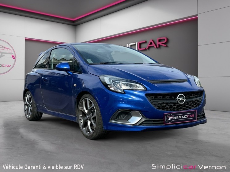 Opel corsa 1.6 turbo 207 ch opc pack performance occasion simplicicar vernon simplicicar simplicibike france Opel corsa 1.6 turbo 207 ch opc pack performance occasion simplicicar vernon simplicicar simplicibike france