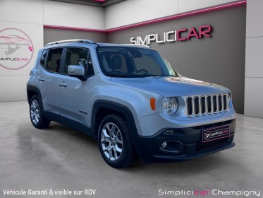 Jeep renegade 1.4 i multiair 140 ch limited - sellerie cuir - attention toit ouvrant non fonctionnel occasion...