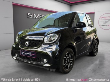 Smart fortwo coupe eq 82 ch prime-camera et bip de recul-accoudoir-sieges en cuir chauffant -toit panoramique occasion...