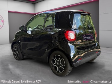 Smart fortwo coupe eq 82 ch prime-camera et bip de recul-accoudoir-sieges en cuir chauffant -toit panoramique occasion...