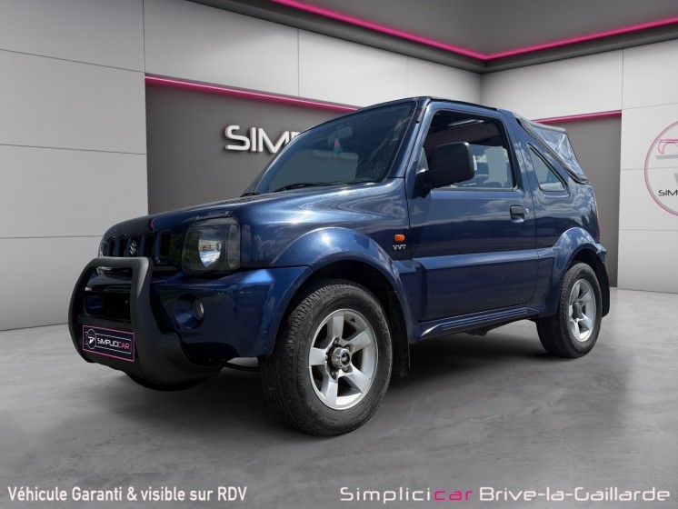 Suzuki jimny cabriolet 1.3 vvt série spéciale edition bluesky occasion simplicicar brive la gaillarde  simplicicar...