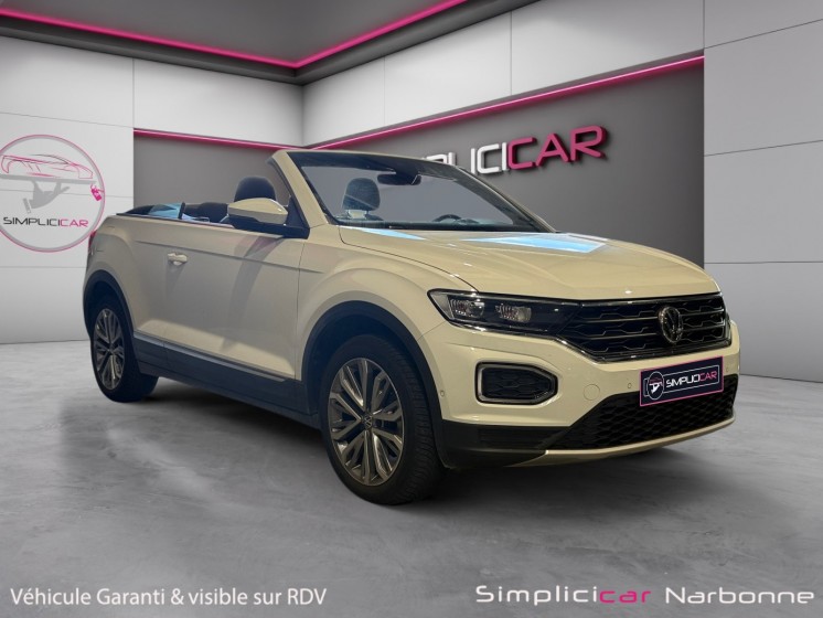 Volkswagen t-roc cabriolet 1.5 tsi evo 150 start/stop dsg7 style carplay clim auto bizone garantie 12mois occasion... Volkswagen t-roc cabriolet 1.5 tsi evo 150 start/stop dsg7 style carplay clim auto bizone garantie 12mois occasion...