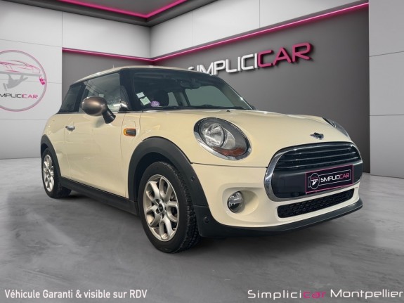 Mini hatch 3 portes f56 one 102ch toit ouvrant garantie 12 mois occasion montpellier (34) simplicicar simplicibike france