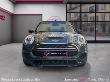 Mini cabriolet f57 231 ch john cooper works bva6 finition jcw exclusive design occasion paris 17ème (75)(porte maillot)...