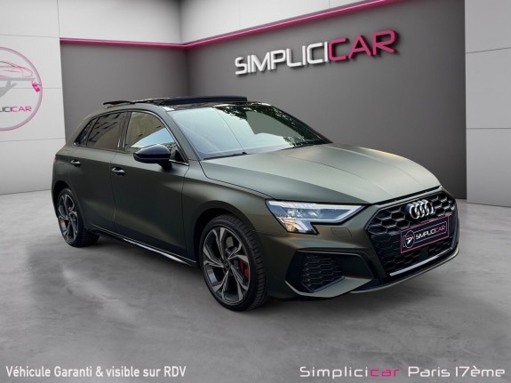 Audi a3 sportback 45 tfsie 245 s tronic 6 competition garantie 12 mois/ entretien audi/ toit ouvrant / keyless go a occasion...
