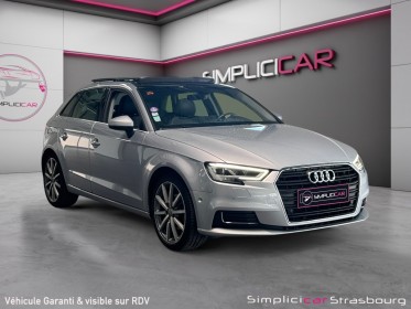 Audi a3 sportback 1.5 tfsi cod 150 s tronic 7 design luxe camera - toit ouvrant - full led - keyless go occasion simplicicar...