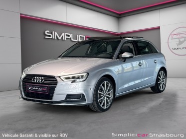 Audi a3 sportback 1.5 tfsi cod 150 s tronic 7 design luxe camera - toit ouvrant - full led - keyless go occasion simplicicar...