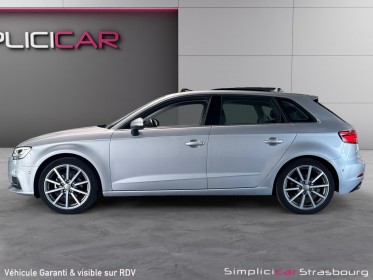 Audi a3 sportback 1.5 tfsi cod 150 s tronic 7 design luxe camera - toit ouvrant - full led - keyless go occasion simplicicar...
