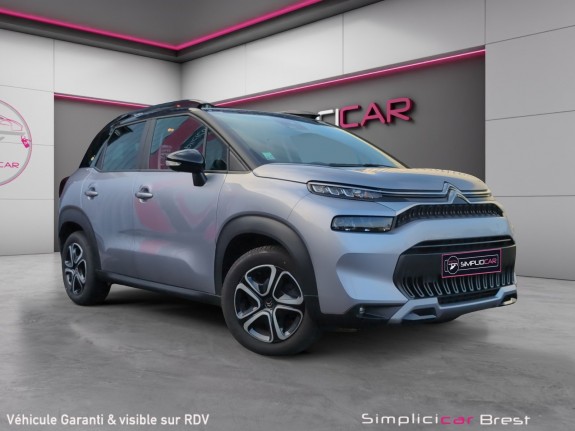 Citroen c3 aircross puretech 131 ss eat6 feel pack - camera de recul - 12 mois garantie occasion simplicicar brest...