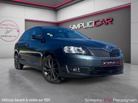 Skoda rapid spaceback 1.4 tdi 90 ch cr fap greentec edition tour de france - régulateur, clim, très bon suivi - garantie...