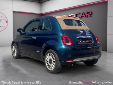 Fiat 500c serie 4 0.9 105 ch twinair ss lounge modes de conduites garantie 12 mois occasion montpellier (34) simplicicar...