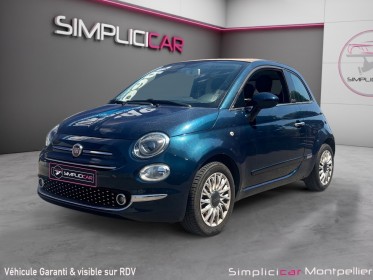Fiat 500c serie 4 0.9 105 ch twinair ss lounge modes de conduites garantie 12 mois occasion montpellier (34) simplicicar...