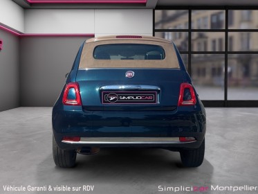 Fiat 500c serie 4 0.9 105 ch twinair ss lounge modes de conduites garantie 12 mois occasion montpellier (34) simplicicar...
