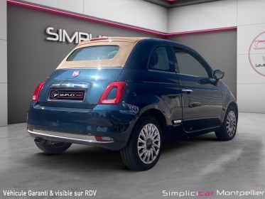 Fiat 500c serie 4 0.9 105 ch twinair ss lounge modes de conduites garantie 12 mois occasion montpellier (34) simplicicar...