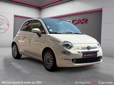 Fiat 500 my17 1.2 69 ch lounge occasion cannes (06) simplicicar simplicibike france