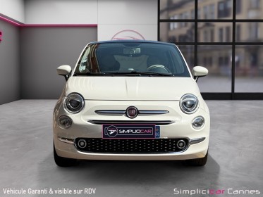 Fiat 500 my17 1.2 69 ch lounge occasion cannes (06) simplicicar simplicibike france