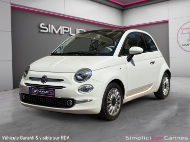 Fiat 500 my17 1.2 69 ch lounge occasion cannes (06) simplicicar simplicibike france