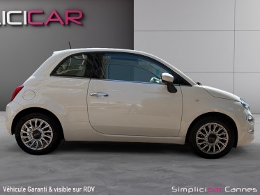 Fiat 500 my17 1.2 69 ch lounge occasion cannes (06) simplicicar simplicibike france