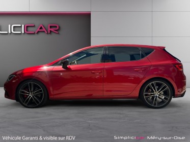 Seat leon 2.0 tsi 300 dsg6 cupra garantie 12 mois toit ouvrant système audio beats stage 1 Éthanol occasion simplicicar...