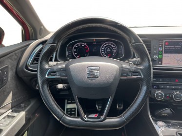 Seat leon 2.0 tsi 300 dsg6 cupra garantie 12 mois toit ouvrant système audio beats stage 1 Éthanol occasion simplicicar...