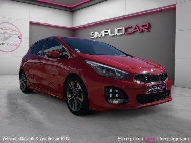Kia cee'd 1.0 t-gdi 120 ch isg gt line / entretien kia / caméra de recul / garantie 12 mois occasion simplicicar perpignan ...