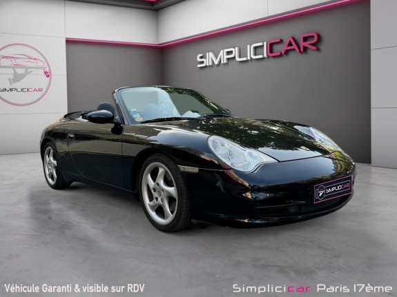 Porsche 911 carrera cabriolet 996 3.6i garantie 12 mois occasion paris 17ème (75)(porte maillot) simplicicar simplicibike...