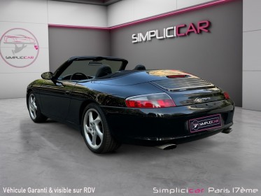 Porsche 911 carrera cabriolet 996 3.6i garantie 12 mois occasion paris 17ème (75)(porte maillot) simplicicar simplicibike...