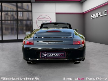 Porsche 911 carrera cabriolet 996 3.6i garantie 12 mois occasion paris 17ème (75)(porte maillot) simplicicar simplicibike...