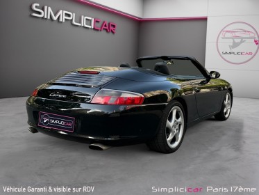 Porsche 911 carrera cabriolet 996 3.6i garantie 12 mois occasion paris 17ème (75)(porte maillot) simplicicar simplicibike...