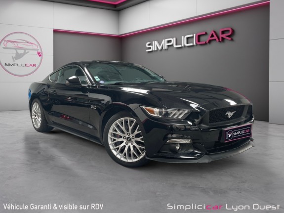 Ford mustang fastback v8 5.0 421 gt a - garantie 12 mois occasion simplicicar lyon ouest simplicicar simplicibike france
