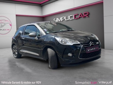 Citroen ds3 cabrio, thp 155 sport chic, radar arière, sièges chauffants, garantie 12 mois occasion simplicicar villejuif ...