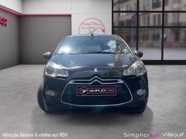 Citroen ds3 cabrio, thp 155 sport chic, radar arière, sièges chauffants, garantie 12 mois occasion simplicicar villejuif ...