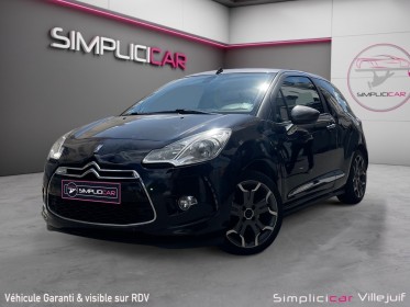 Citroen ds3 cabrio, thp 155 sport chic, radar arière, sièges chauffants, garantie 12 mois occasion simplicicar villejuif ...