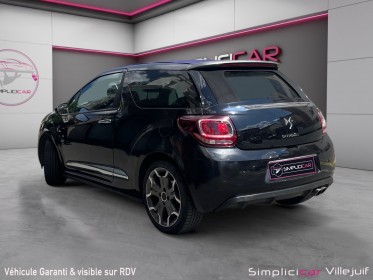 Citroen ds3 cabrio, thp 155 sport chic, radar arière, sièges chauffants, garantie 12 mois occasion simplicicar villejuif ...
