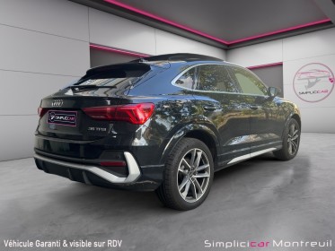 Audi q3 sportback 35 tfsi 150 ch s tronic 7 s edition, toit ouvrant, sieges electrique, chauffant, entretien audi occasion...