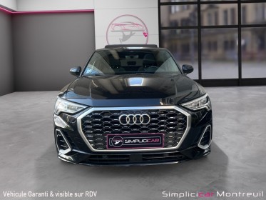 Audi q3 sportback 35 tfsi 150 ch s tronic 7 s edition, toit ouvrant, sieges electrique, chauffant, entretien audi occasion...