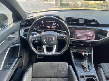 Audi q3 sportback 35 tfsi 150 ch s tronic 7 s edition, toit ouvrant, sieges electrique, chauffant, entretien audi occasion...