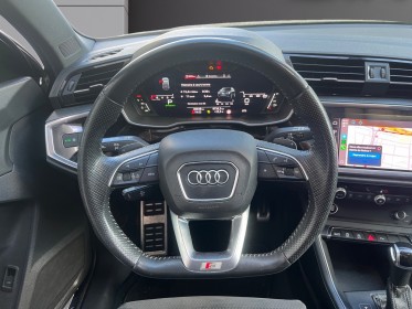Audi q3 sportback 35 tfsi 150 ch s tronic 7 s edition, toit ouvrant, sieges electrique, chauffant, entretien audi occasion...