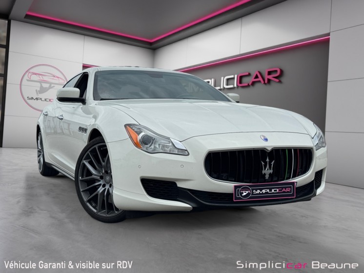 Maserati quattroporte v8 3.8 bi-turbo 530 gts a occasion simplicicar beaune simplicicar simplicibike france
